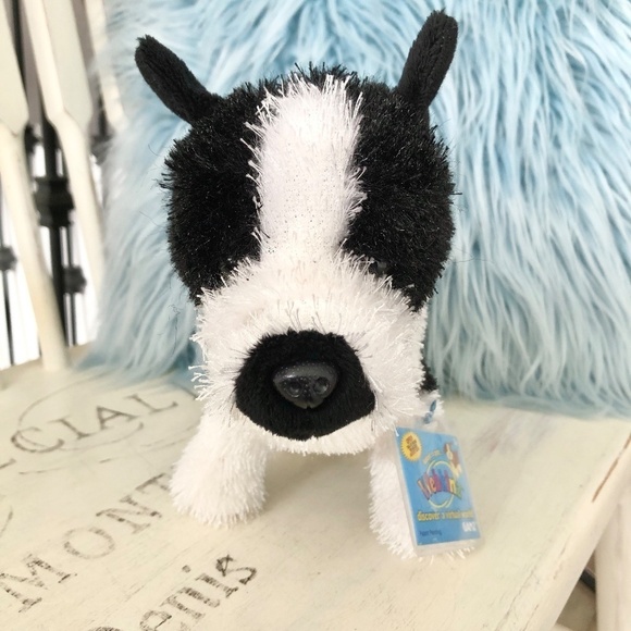 Webkinz, Boston Terrier, Ganz, Stuffed, Puppy, Dog, Toy, WITH CODE - Picture 2 of 13